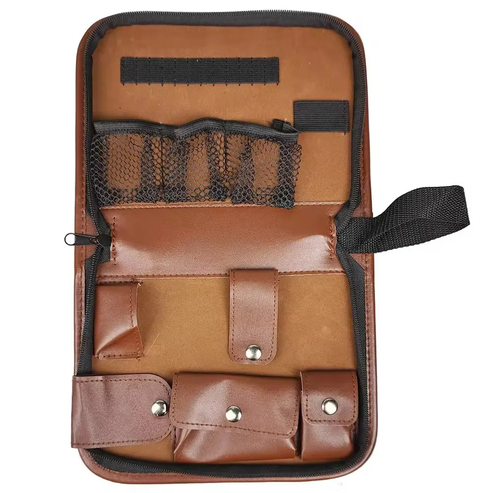 

【SITLJIN FAFAFA】Golf Tool Leather Bag, Golf Accessories Are Easy to Carry, Multi-Functional, Large Capacity Storage Leather Bag