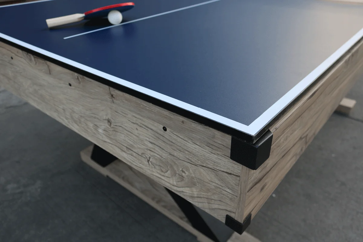 Custom Factory Custom 7ft 3 in 1 Multifunctional Game Table, Billiards Table, Table Tennis Table, Dining Table