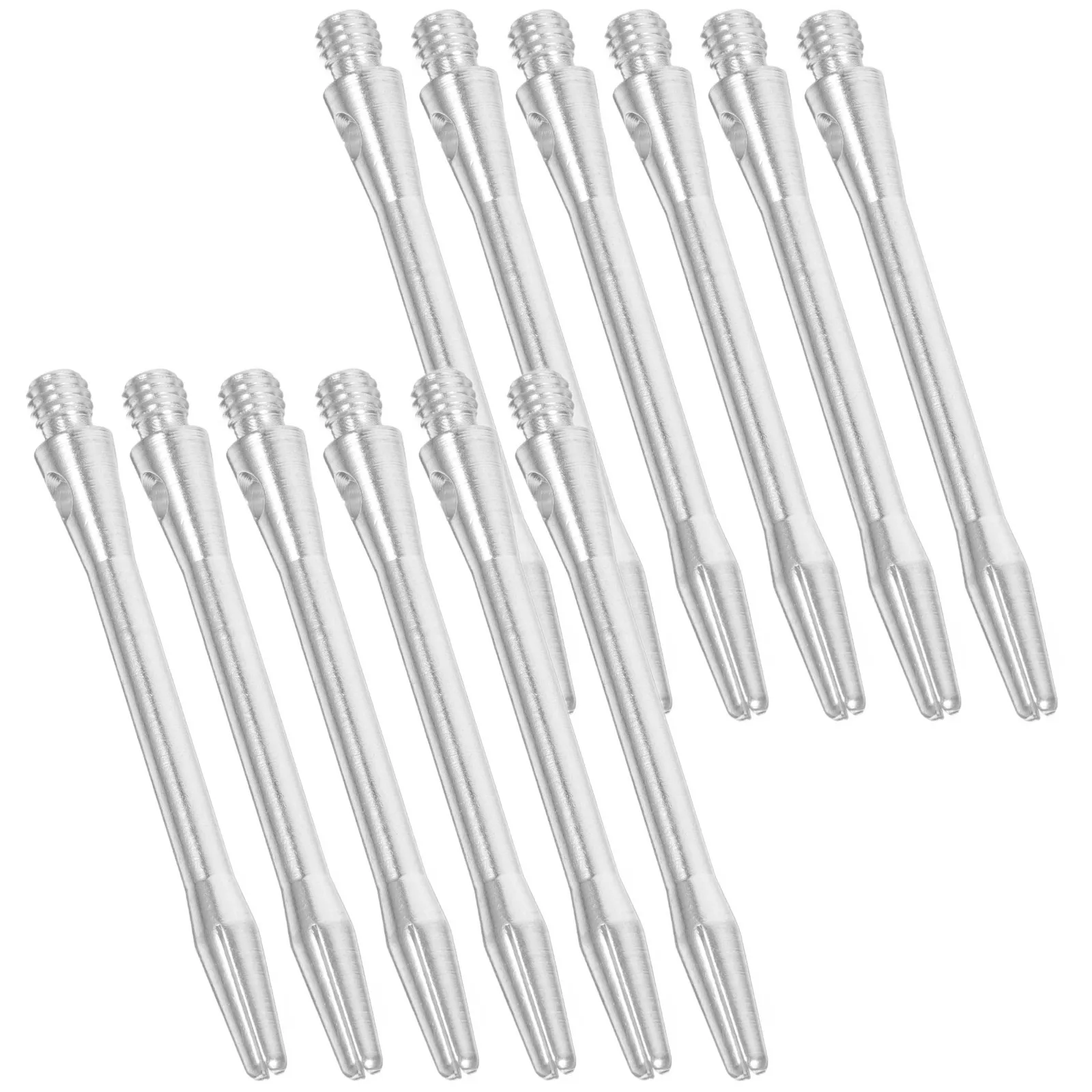 12 Pezzi Aste Filettate in Alluminio per Sostituzione Punte in Acciaio, Accessori Professionali Leggeri e Resistenti per il Gioco