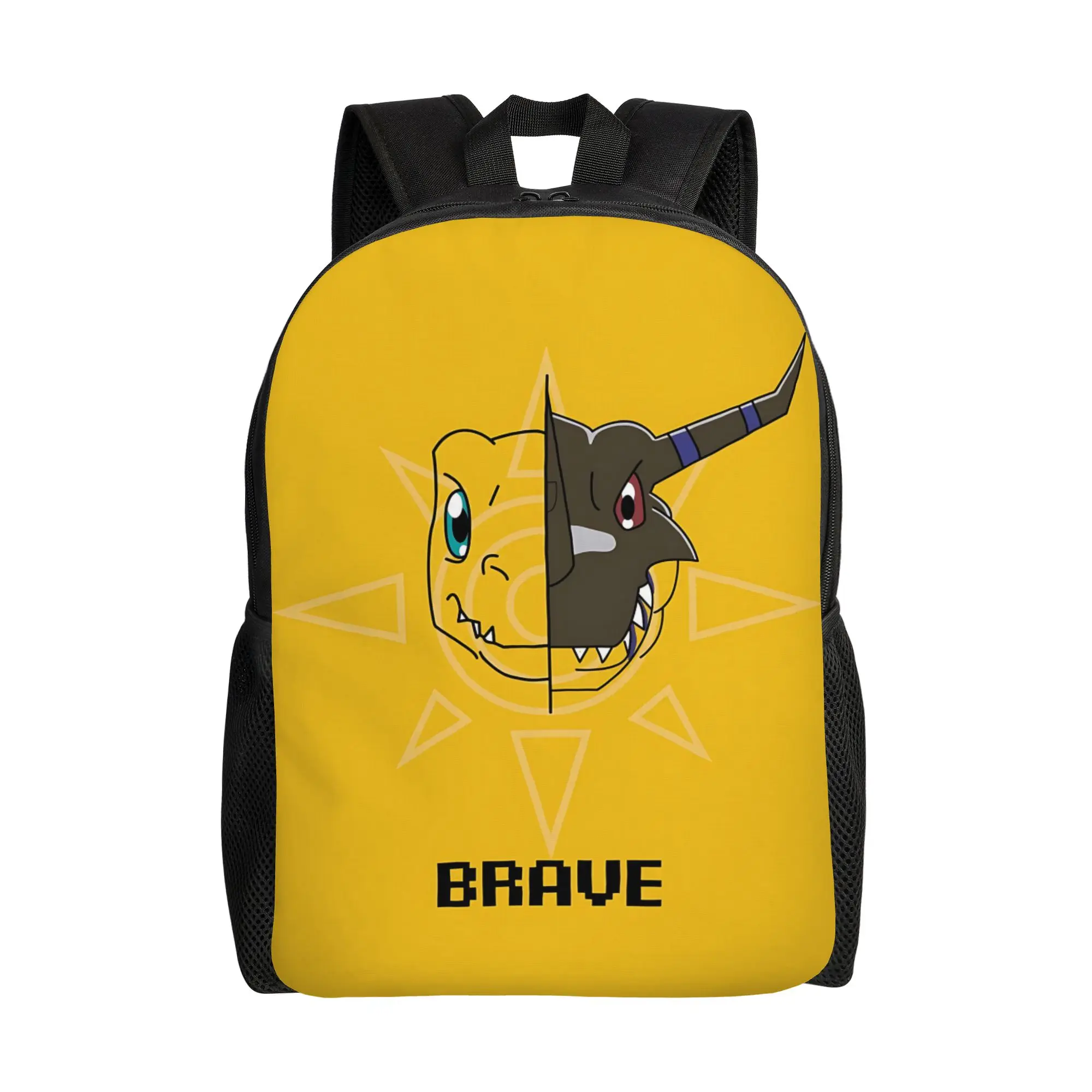 

1Piece Head New School Year Storage Bag DIGIMON Couple Backpack