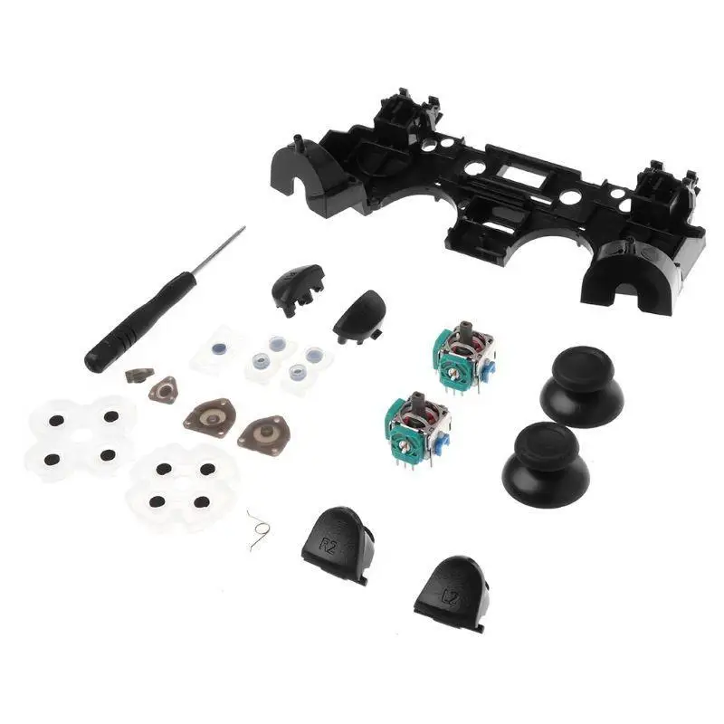R53C L2 Trigger Tasten 3D Analog Joysticks Thumb Sticks Kappe Reparatur Leitfähigen Gummi für Controller – Detail 3
