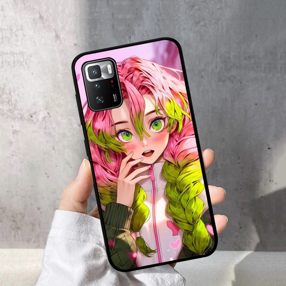 Mitsuri anime Phone Case For Redmi Note 4 X 5 A 6 7 8 T 9 9S 10 11 11S 11Epro Poco M3 pro