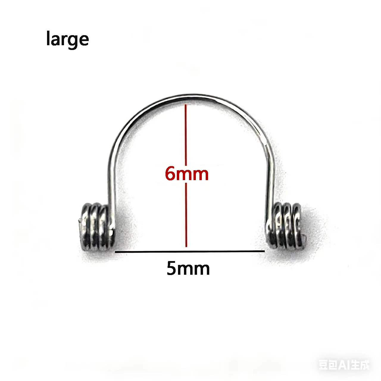 Dental Orthodontic Torque Spring Universal Gate Type Torque Spring Orthodontic Gate Auxiliary Arch Anterior Teeth Torque Control