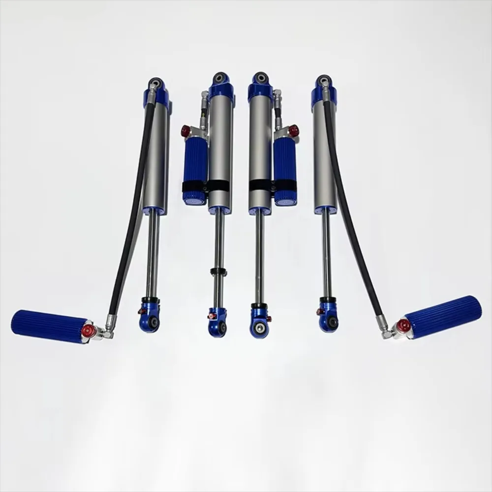 12 - Stage Compression  12 - Stage Rebound Blue 4 Inches with a Pipe Diameter of 2.25 Inches
