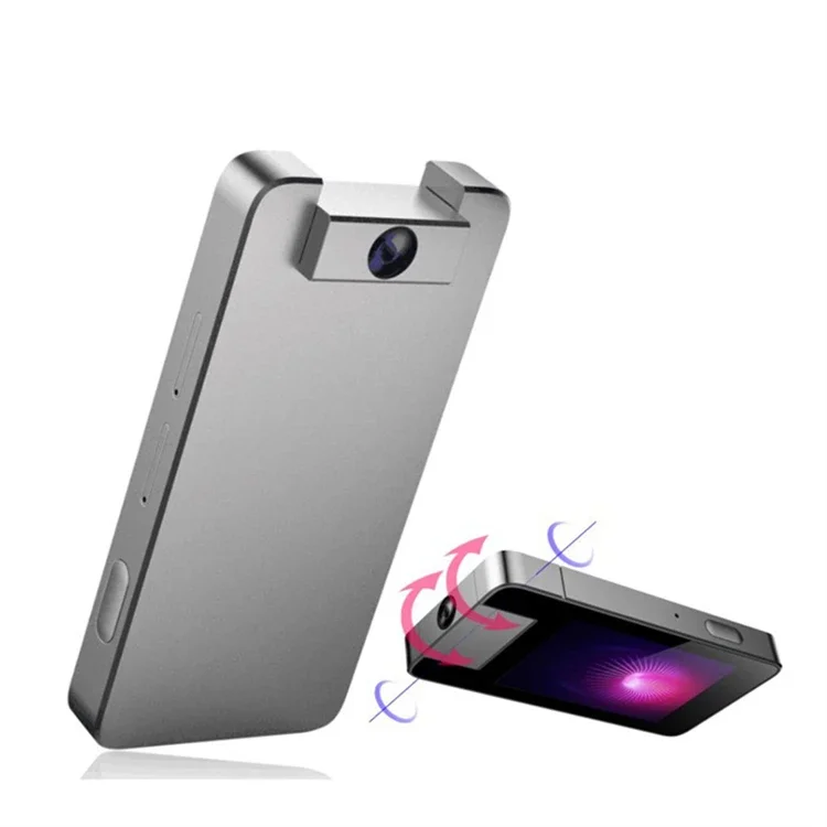 مسجل فيديو صغير بعدسة مزدوجة كاميرا DVR للسيارة كاميرا داش مع صندوق أسود للرؤية الأمامية والخلفية