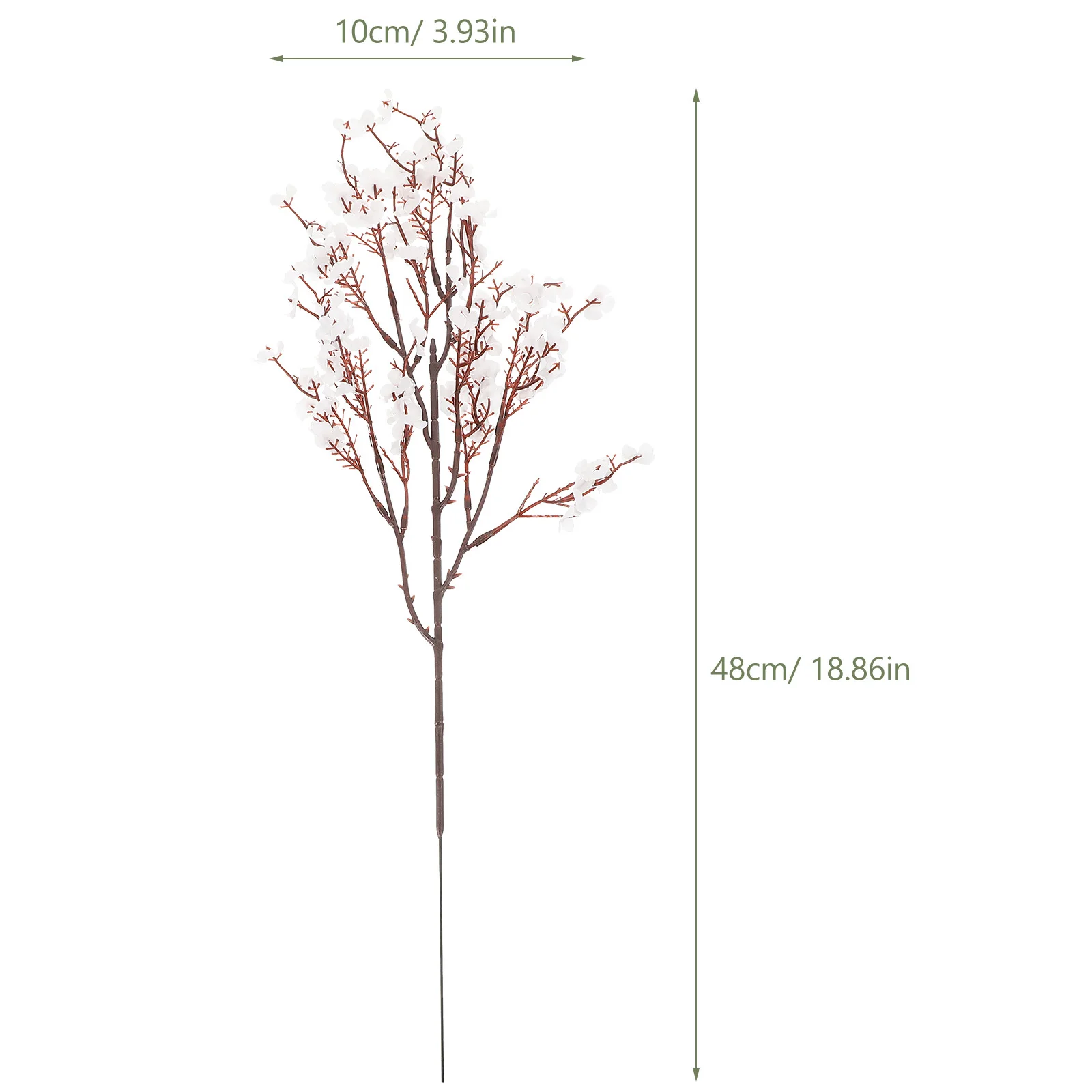 6 قطعة اللمس الحقيقي جيبسوفيلا زهرة اصطناعية باقة الزفاف ورد صناعي ديكور الزفاف الجدول محور هدية رومانسية #5