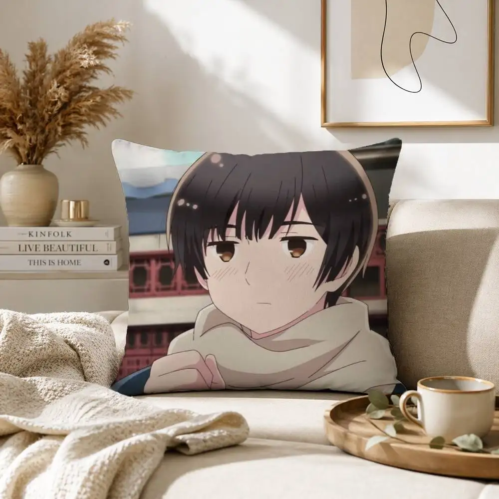 Anime Hetalia World Stars Honda Kiku Icon Pillow Case for Sofa Living Room Home office Decor Protective Cover