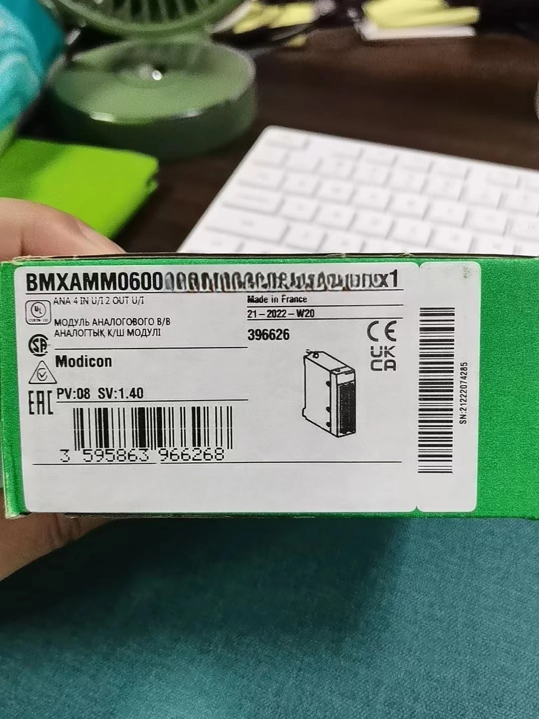 

BMXAMM0600 and BMXFTB2020 new and original PLC Module