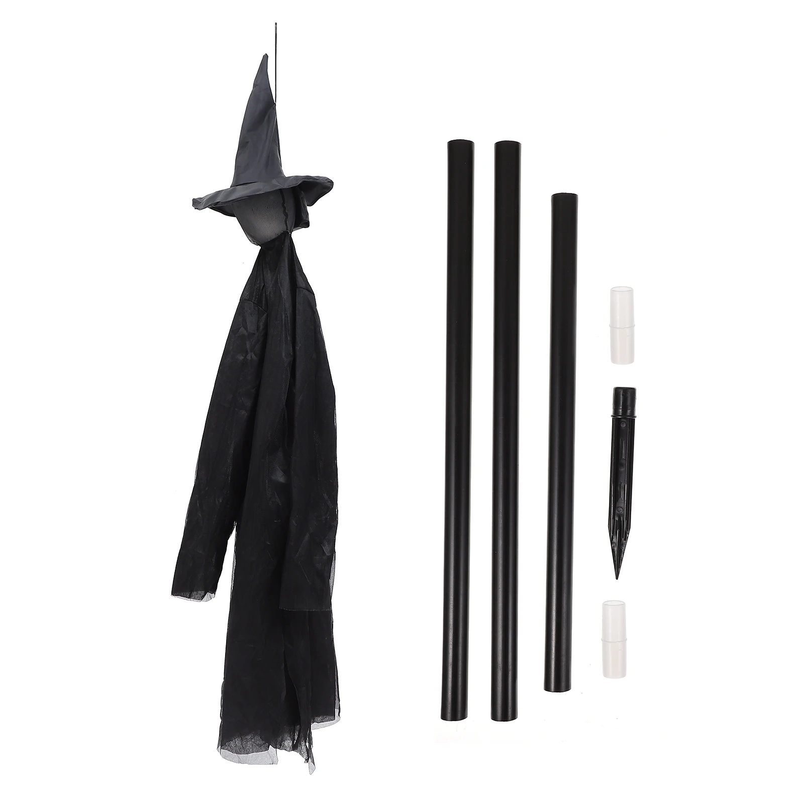 

1set 1Set Halloween Garden Stake Lights Wizard Decoration Lamp Scary Decorative Outdoor Party Haunted House Ghost Night Light