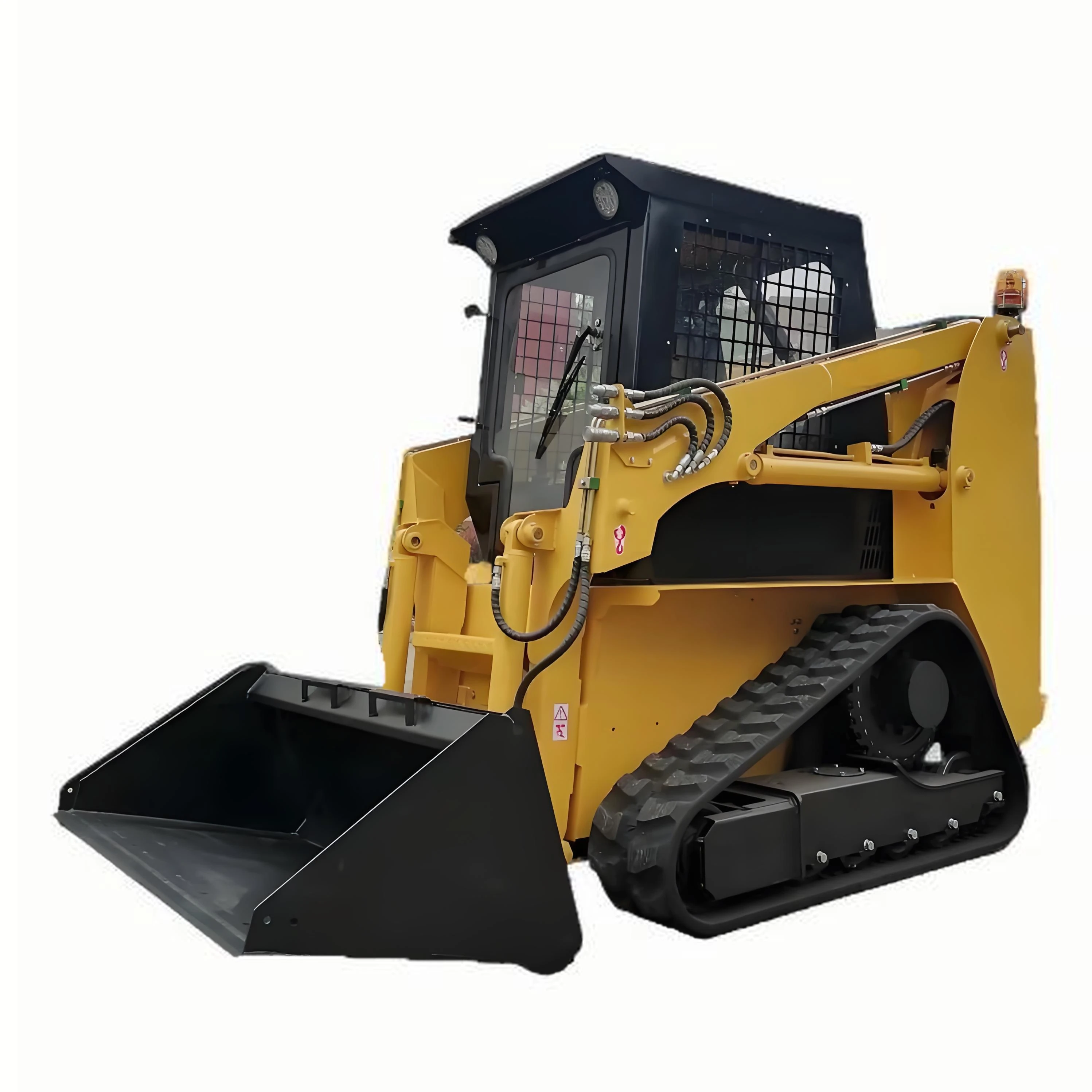 

Diesel Powered Compact Crawler Loader Skid Steer 4 In 1 Multi Purpose Tool For Heavy Duty Landscaping And Material Handling