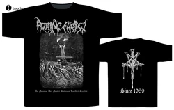 Rotting Christ In Nomine Dei Nostri T-Shirt - New Official Cute Tatoo Lover T Shirt Fashion New Arrival Simple(2) Unisex Cotton