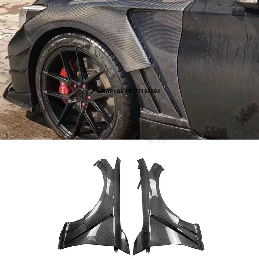 

High Quality Q50 Front Vented Fender for Infiniti Q50 2014-2022 Carbon Fiber Front Bumper Side Fender