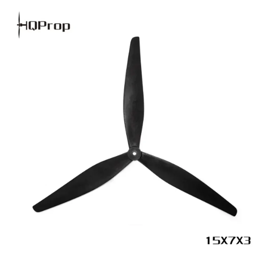 HQProp 15x7x3 Inch Tri-Blade Propeller 6mm Bore Glass Fiber Nylon for X-Class Heavy-Lift FPV Long Range Drone