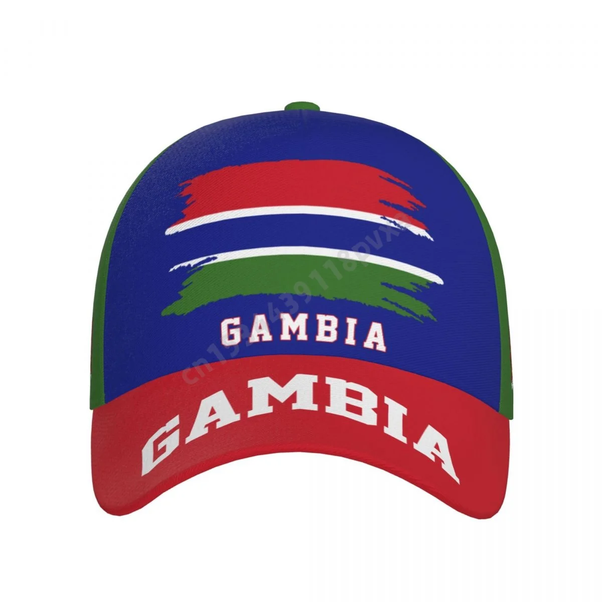 Unisex Gambia Flag Gambian Adult Baseball Cap Patriotic Hat for Baseball Soccer Fans Men Women