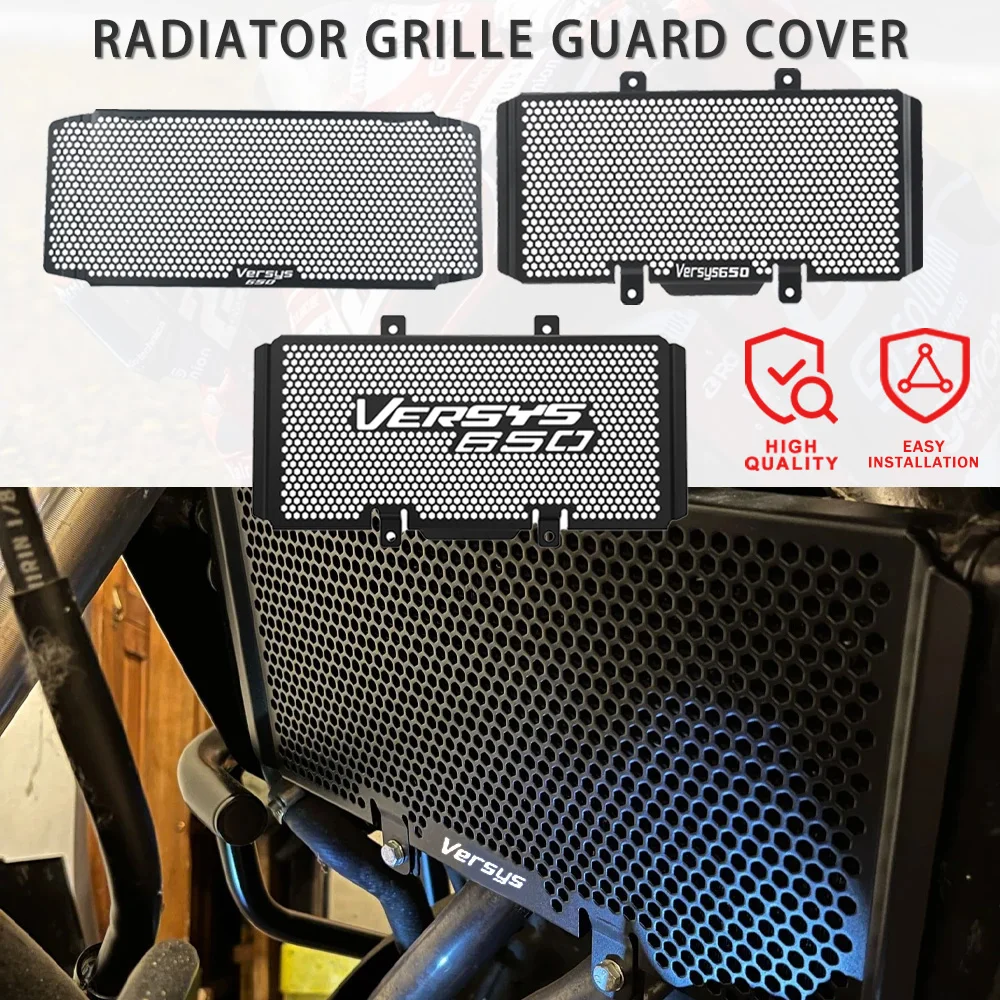 

Для Kawasaki Versys 650 Versys650 2008 2009 2010 2011 2012 2013 2014 2015 2016 2017-2023 Защитная крышка решетки радиатора