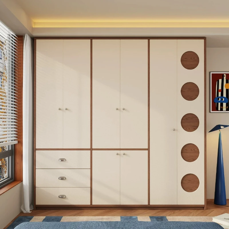 Aesthetic Bedroom Wardrobes Storage Drawers Multifunction Family Wardrobes Heavy Duty Moveis Para Casa House Accessories