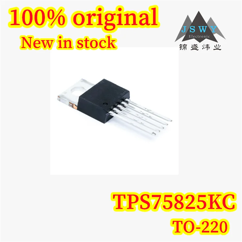 

(1/5pcs) TPS75825KC TPS75825 TO-220-5 Low Dropout Linear Regulator Spot Brand New 100% Original