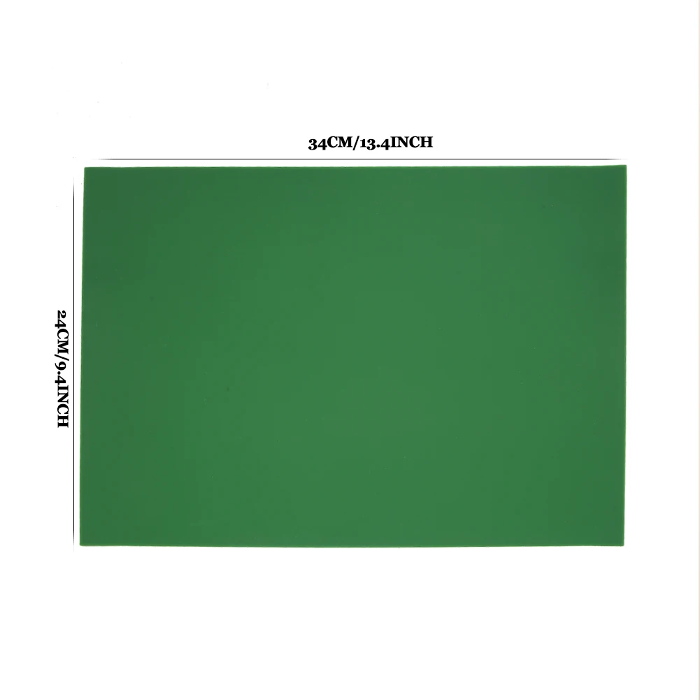 Heat‑Resistant Watch Repair Work Pad Watchmaker Soldering Station Mat (34 x 24cm Green)