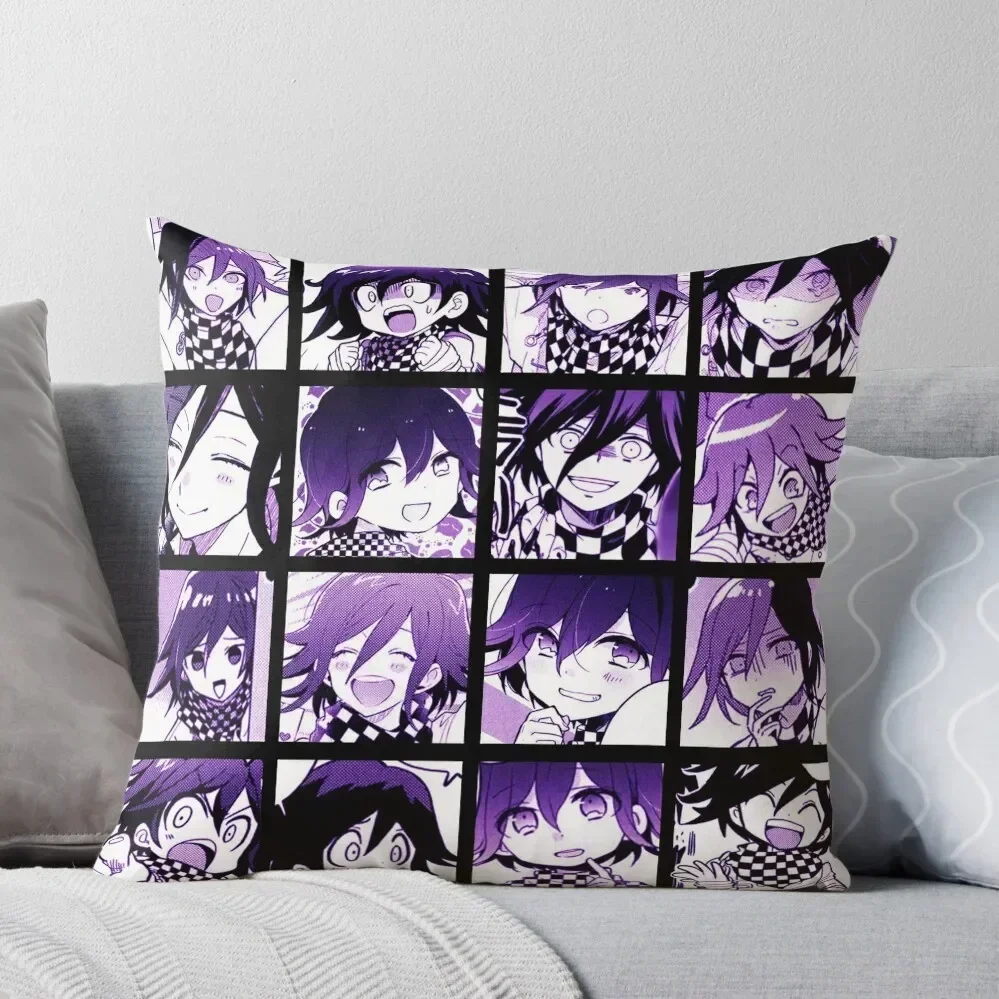 

Kokichi Manga Collection (Colored) Throw Pillow home decor items Couch Pillows Decorative Cushions For Living Room pillow