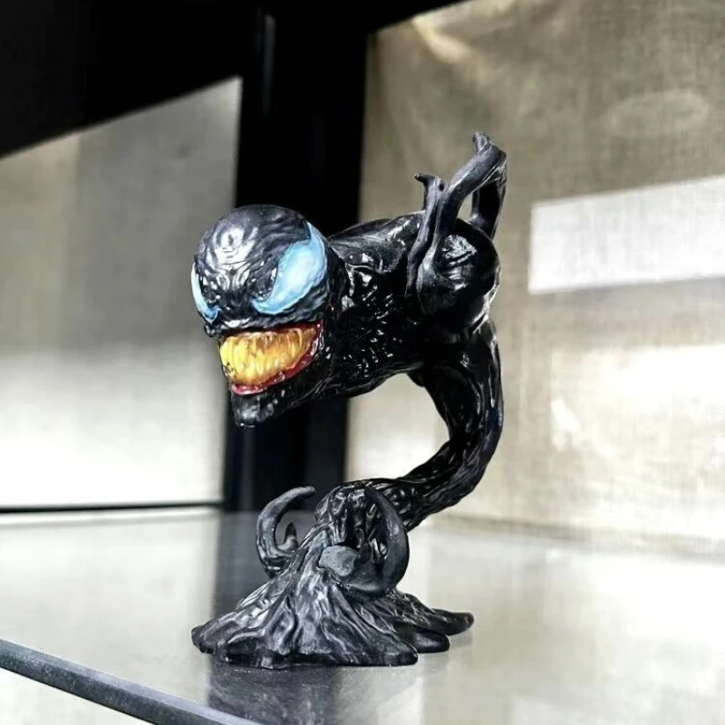 In Stock 20cm Marvel Venom Anime Figure Customized Model Dolls Resin Action Figurine Decorative Collectible Model Toys Gifts