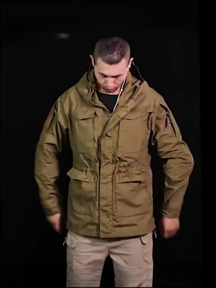 

New Man M65 tactical windbreaker camouflage jacket urban outdoor clothing mountaineering clothing training uniform