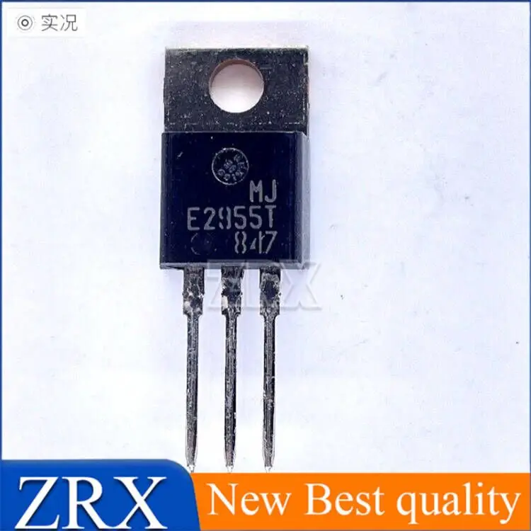 5 шт./партия, новые и оригинальные Силовые транзисторы и триоды MJE2955T E2955T 10A / 60V NPN