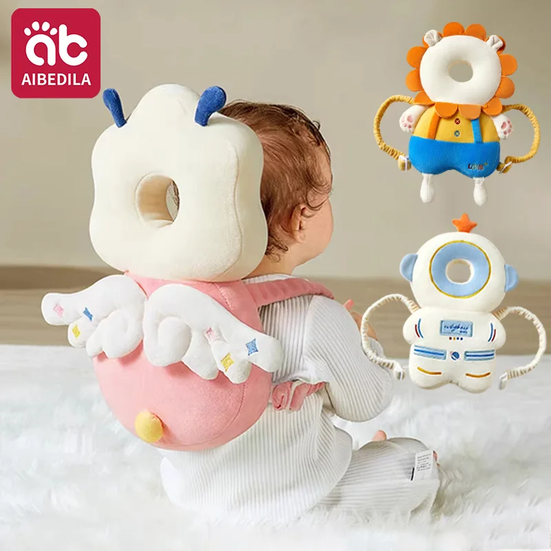 

AIBEDILA защита головы новорожденного защита головы рюкзак PP хлопковый наполнитель для ползания малышей прогулочная защитная подушка