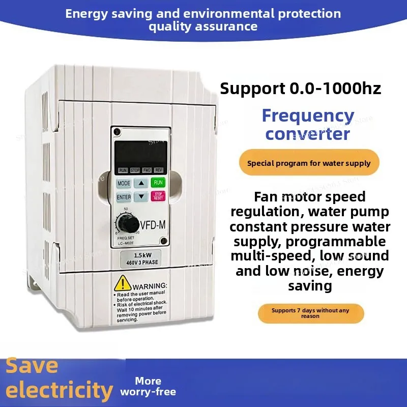 Bulk-Purchase 3.7-5.5kW 3/1-Phase VFD – Multi-Equipment Variable Frequency Drive for Industrial Tool Dealer Procurement