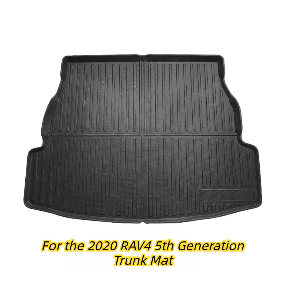 For the 2020 Toyota RAV4 (Fifth Generation), a waterproof, wear-resistant, and odorless trunk mat made of TPE material.