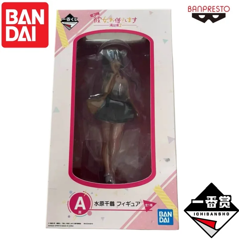 

Bandai в наличии, оригинальная кукла Mizuhara Chizuru, новая анимация в штучной упаковке, периферийные устройства, персонажи, гараж, Ichiban Kuji Banpresto
