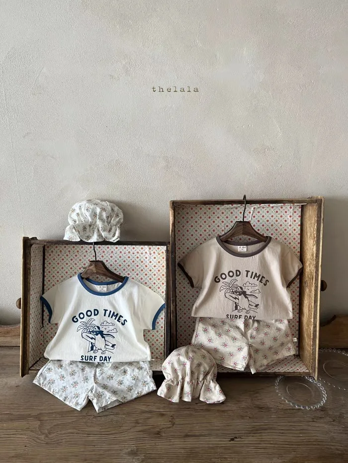 2024 Summer New Children Short Sleeve T-shirt Baby Boy Girl Casual Cotton Tees Infant Toddler Fashion Print Top Kids Clothes