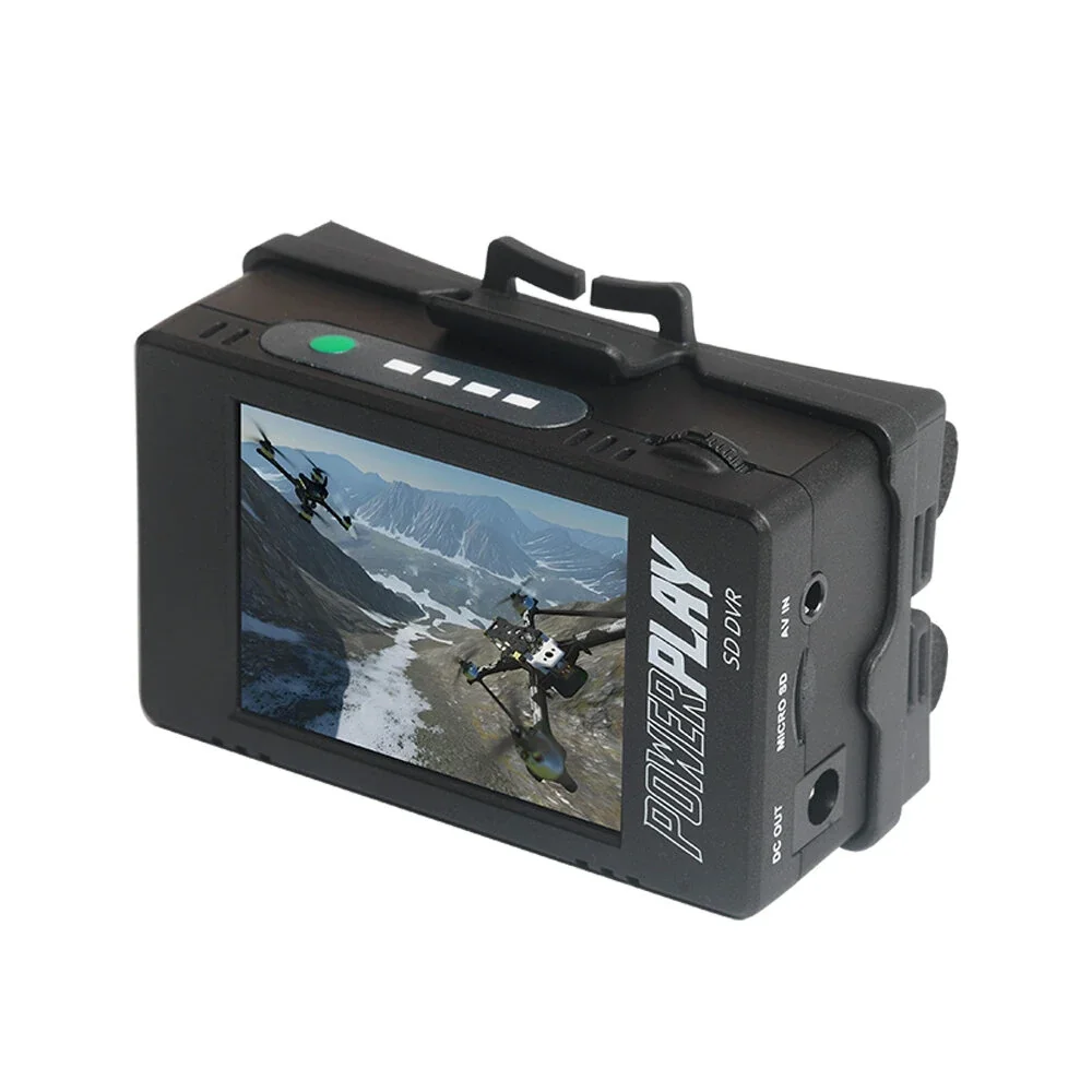 ImmersionRC PowerPlay DVR for FatShark Goggles - Direct 8.4V/2A Power & H.264 HD Recording | Analog to Digital Converter