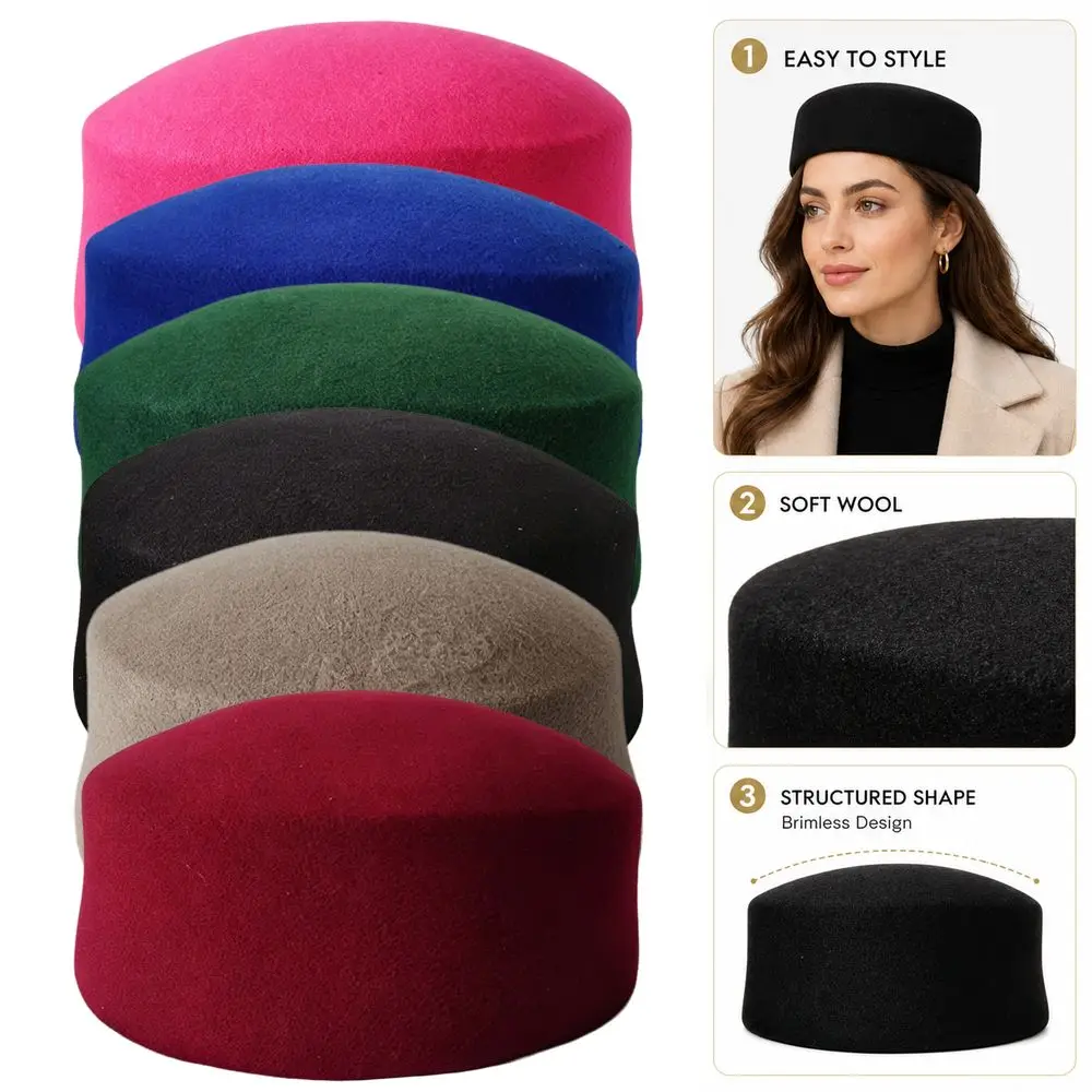 novo-chapeu-de-la-modelo-«pillbox»-com-estrutura-solida-sem-aba-estilo-vintage-formato-redondo-chapeu-de-pintor-ideal-para-o-dia-a-dia