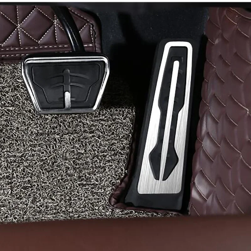

Car Pedals AT Gas Brake Foot Pedal Cover Cap Footrest Pads Trim Kit For BMW X3 X4 X5 X6 X7 2 3 4 5 6 7 Series G20 F30 F15 F16