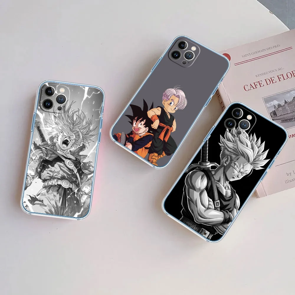 HK54 Trunks Dragon Ball Transparent Phone Case for Samsung Galaxy A04 A04S A14 A23 A34 A54 M23 M33 M52 M53