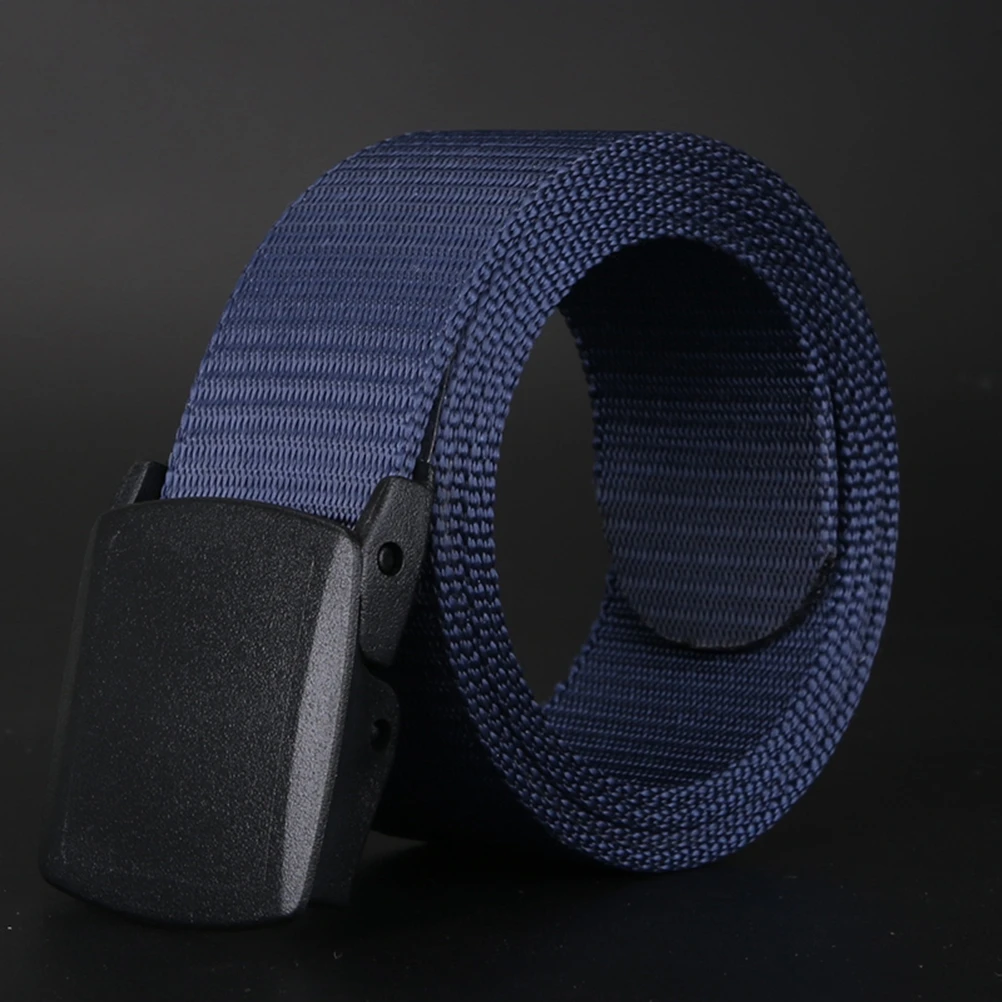 

Canvas Belts Women Lightweight Nylon Material Breathable Casual Belt Elastic Webbing Canvas Belts For Men Buckle
