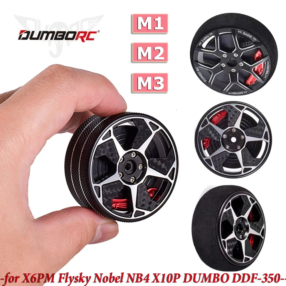 DUMBORC Remote Control Steering Wheel Transmitter Direction Handwheel with Brake Pads Sponge Cover for RC Radiolink Dumbo Flysky