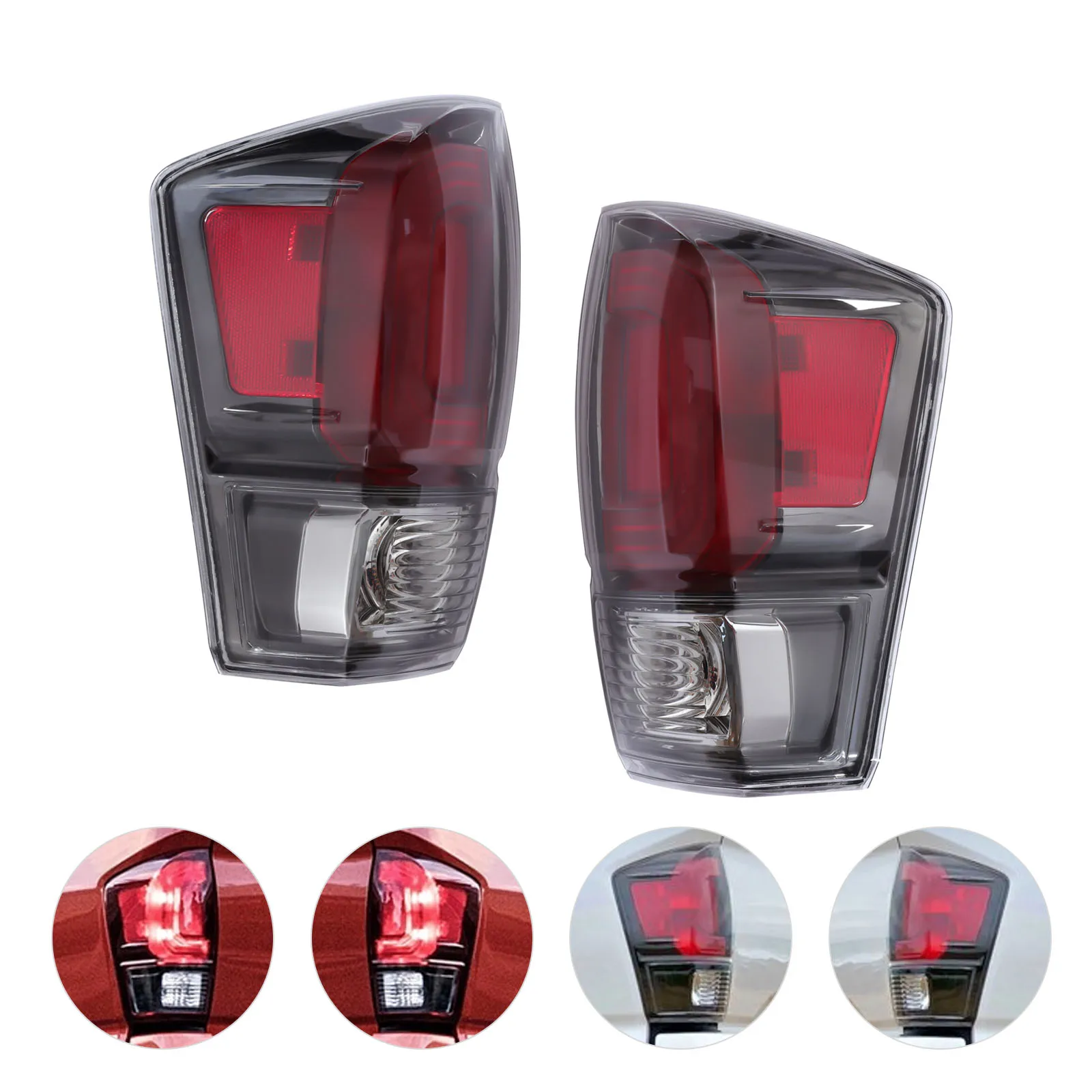 

Tail Light Assembly Driver / Passenger Side Left / Right Rear Tail Lamp 8156004200 8155004200 For 2016-2021 Toyota Tacoma