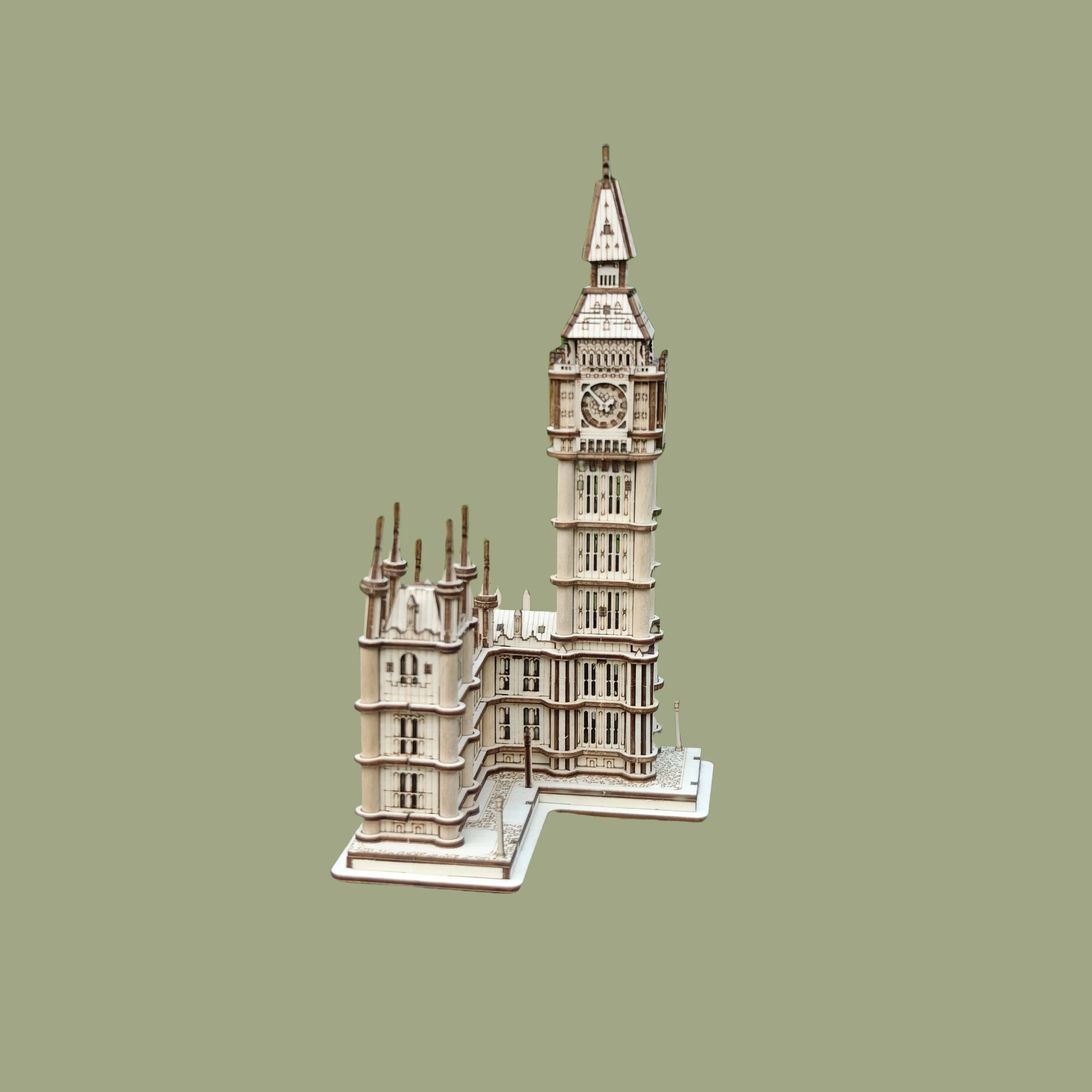 

3D Wooden Jigsaw Airship Model Kit For Adult Model Building Kit Brain Sharp Turn For Adult Building Handmade Craft Machinery