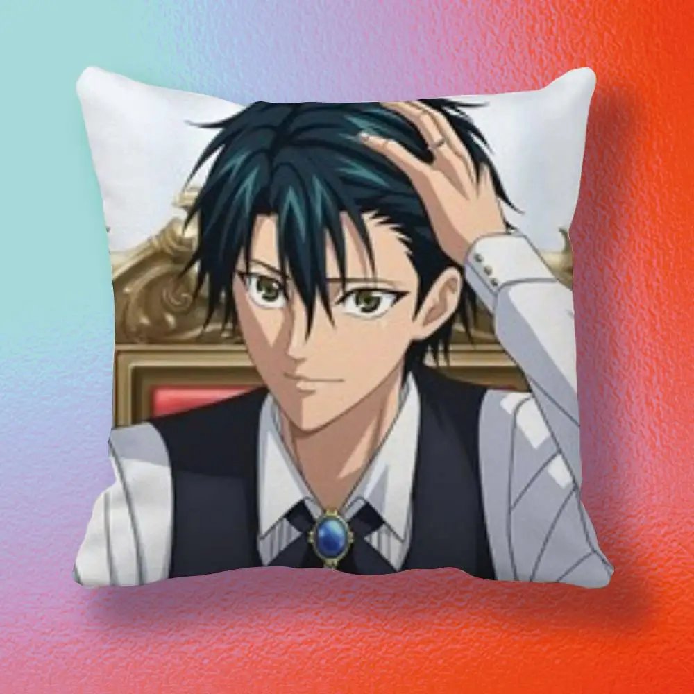 New Prince of Tennis Anime  Pillow cover Soft Microfiber Pillowcase Home Sofa Decor Surprise Decorative printed.
