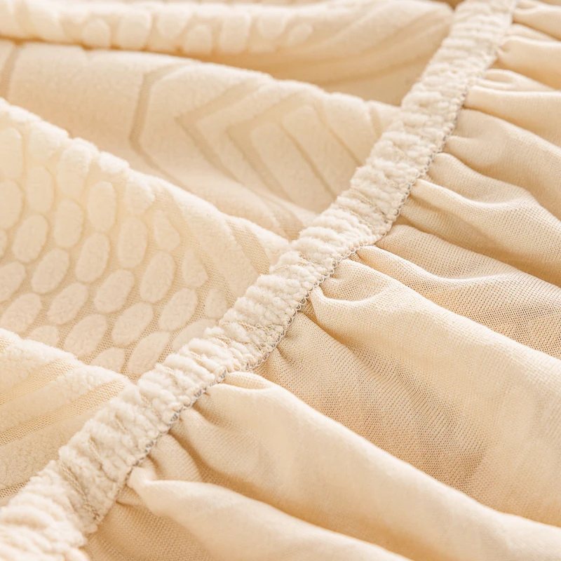 Thickened Sofa Cover, All-Encompassing Universal Cover, Nordic Modern Simple Pure Color Elastic Combination Sofa Cushion Cloth, - view 5