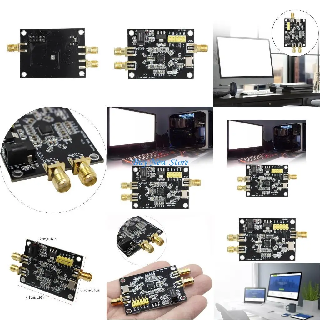 

20CE 35M-4.4GHz PLL RF Source PLL Phase Locked Loop Frequency Synthesizer Generators ADF4351 Development Board Module