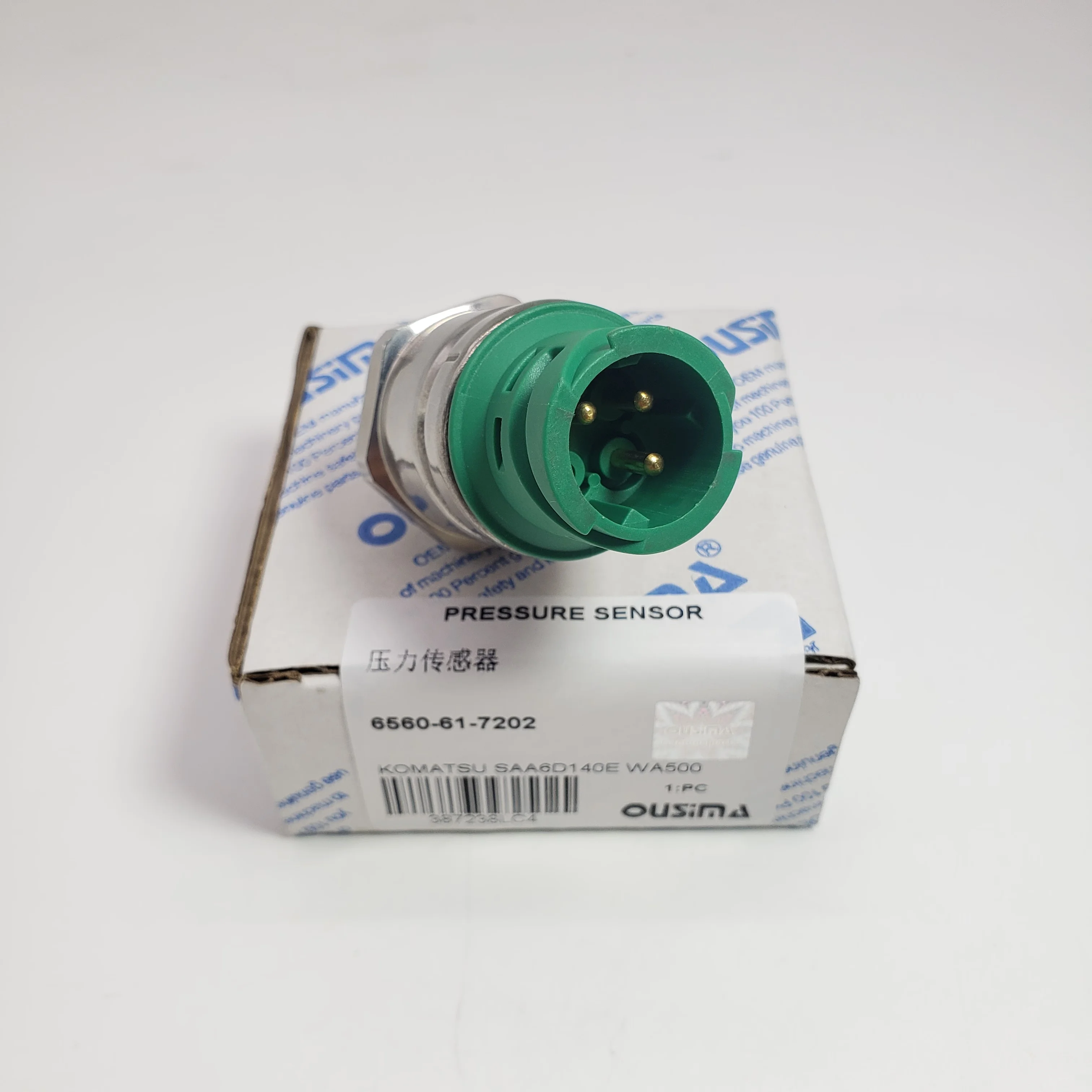 

Датчик давления 6560-61-7202 деталей строительной техники для SAA6D140E WA500