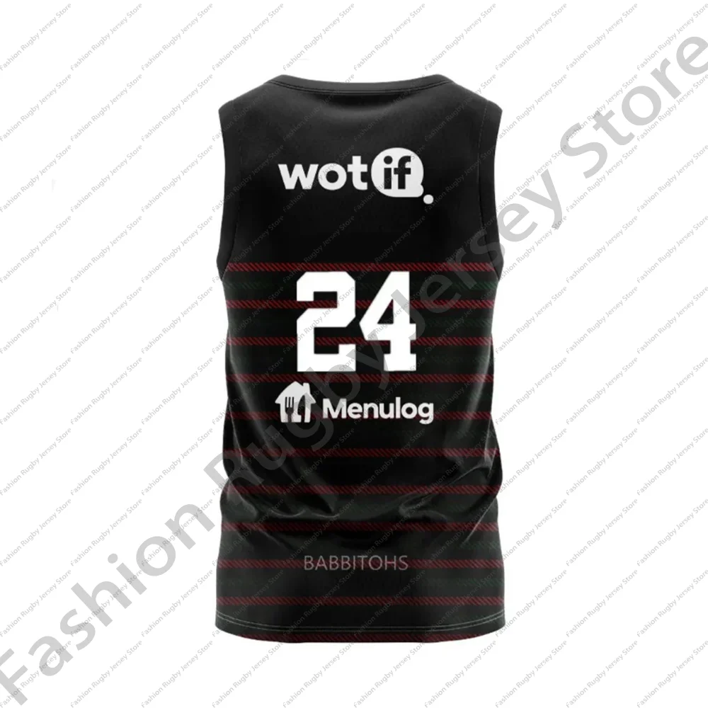 

2025 Summer Hot-selling South Sydney Rabbitohs Rugby Jersey Men's Vest Outdoor Leisure Training Breathable Quick-drying Vest