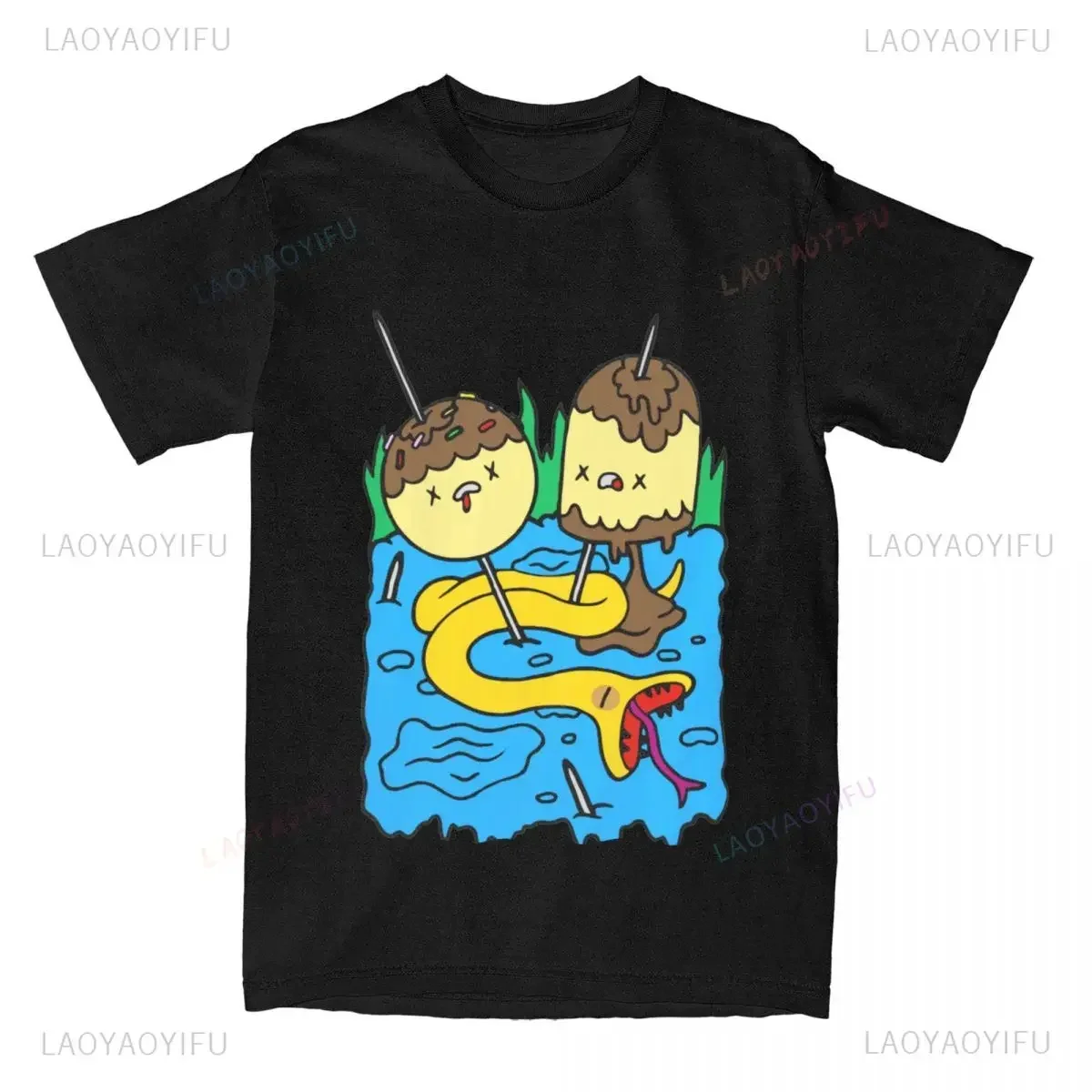 Camiseta estampada Bubblegum Princess Rock Camiseta de manga corta Rock favorita de Marceline Bubblegum