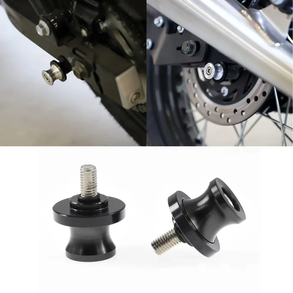 Universal Rear Kickstand Protector for Yamaha YZF-R3 R25 R15 MT09 MT03 MT10 Paddock Bobbins Supports Sliders Rear Bracket Coil