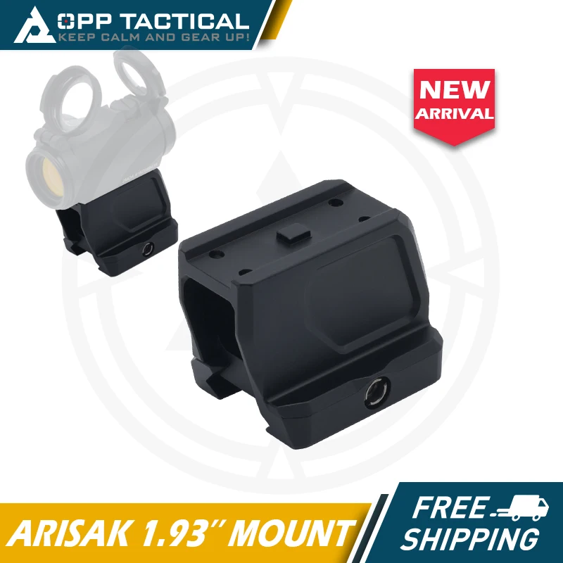 

Tactical Arisak 1.93" Centerline Height Red Dot Mount Designed for For M5/M5S/ROMEO5/ HS503/515/530