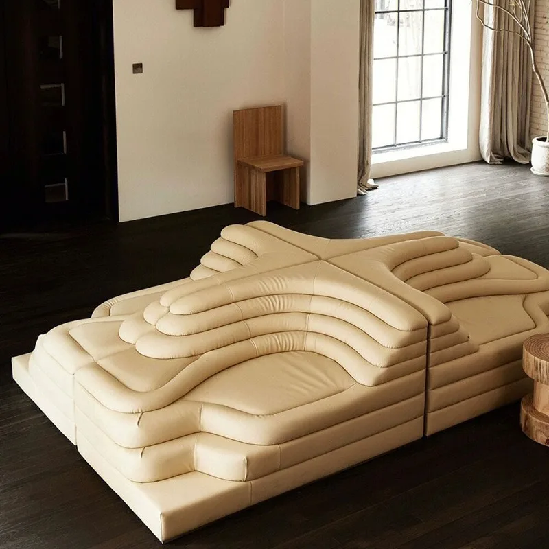 Terraced sofa design sense creative sofa modern living room designer hill retro sofa