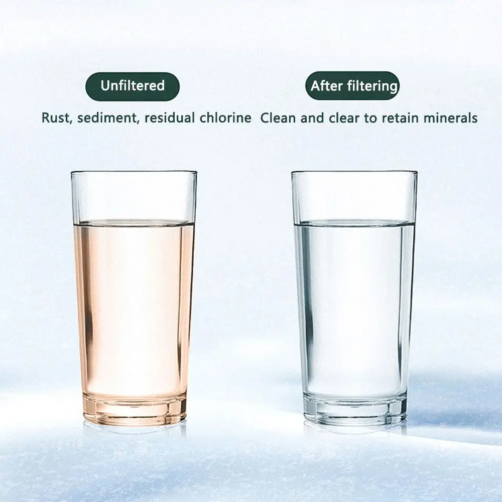 6 Layers Faucet Filter Purifier Tap Filter Water Saving Bubbler Activated Carbon Bathroom Household Kitchen Accessories