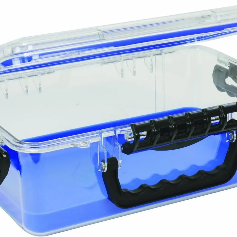 

Большой синий водонепроницаемый полевой ящик с ремешком на запястье для приключений на открытом воздухе, идеально подходит для катания на лодках, каяках и снаряжения для кемпинга